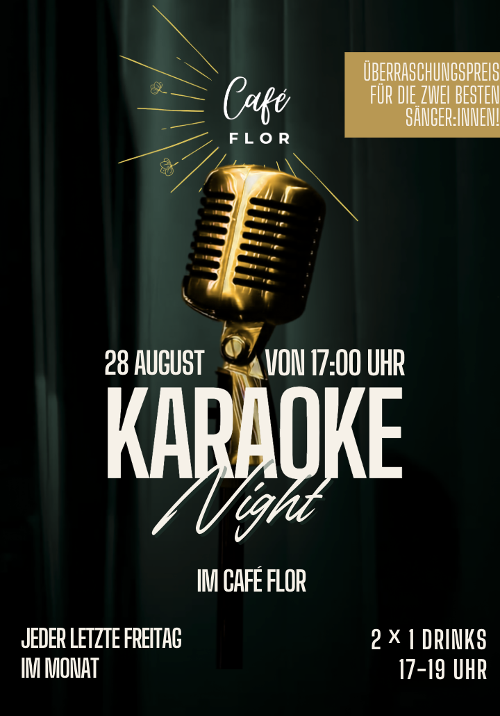 Karaoke Night at Café Flor